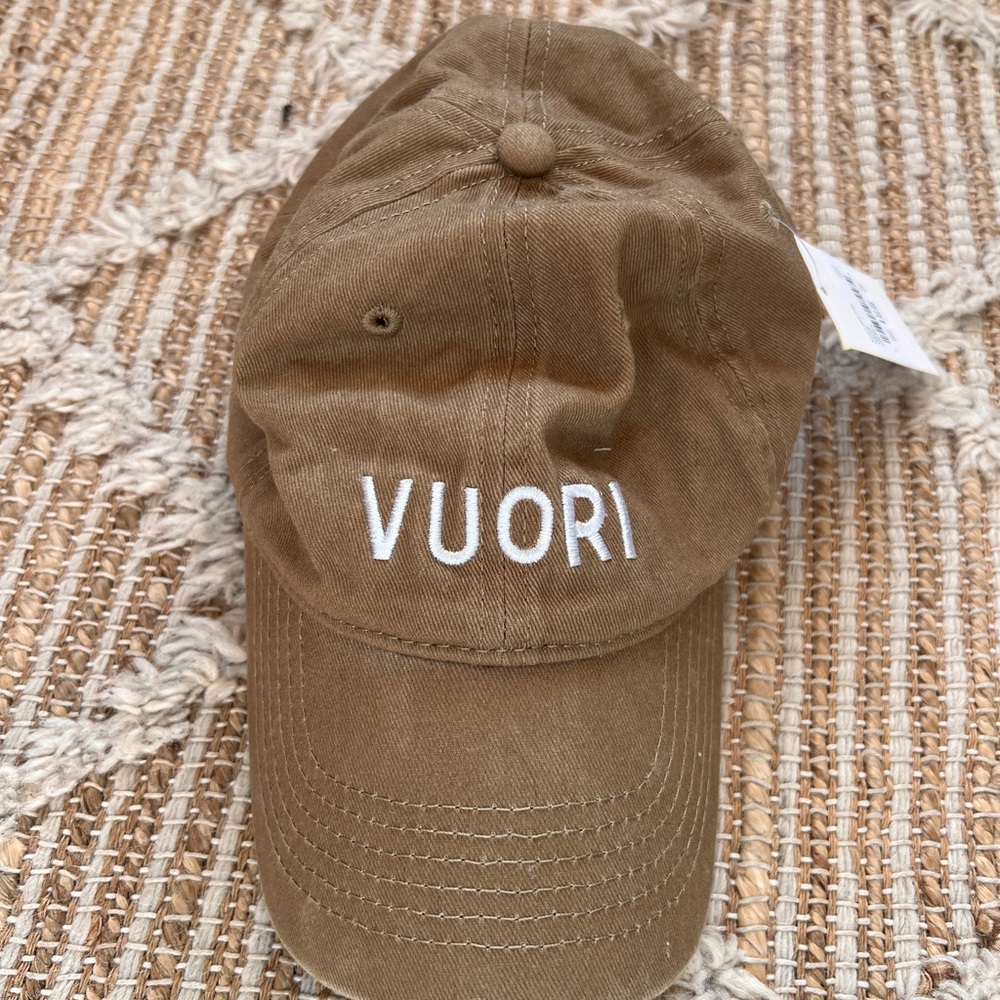 VUORI Camel Baseball Cap unisex
